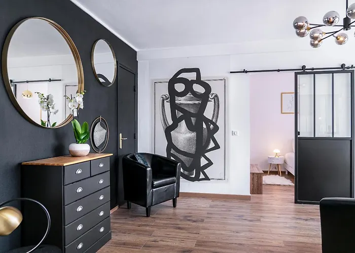 Apartmán Au Palais Des Pyrenees! Hyper Centre -clim-balcon-parking Gratuit Pau